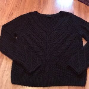 Black Knit Sweater